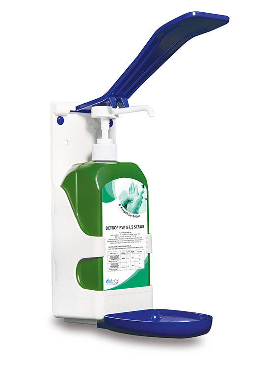 DETRO PW %10  Anticeptic Solution / DETRO PW %7,5 SCRUB Antibacterial Washing Soap