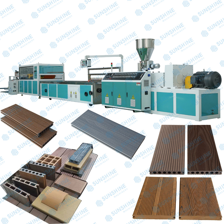 WPC board machine 