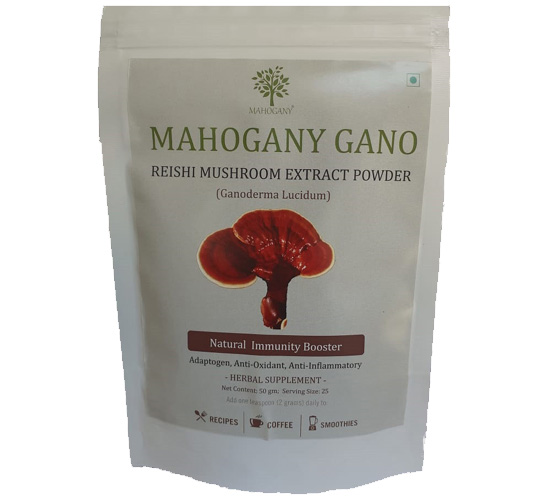 Reishi (Ganoderma Lucidum) Mushroom Extract Powder and Capsules