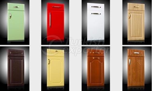 Vacuum Membran Cabinet Doors