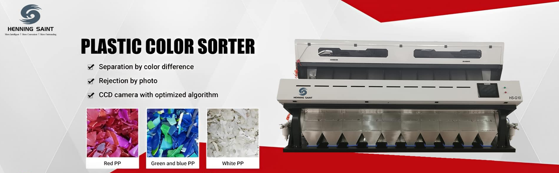 Henning Saint recycling color sorter