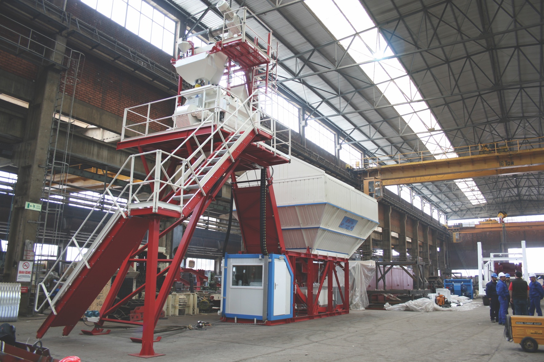 MOBILE CONCRETE BATCHING PLANT 60M3/H