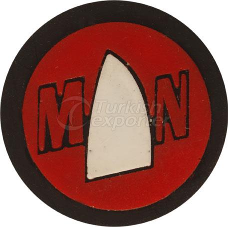 Leather Labels   - Man