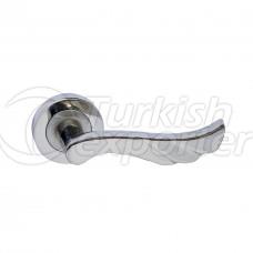 Aluminium Round Rosette Door Handle