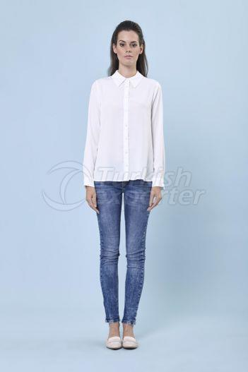 Basic Shirt 3119 Ekru