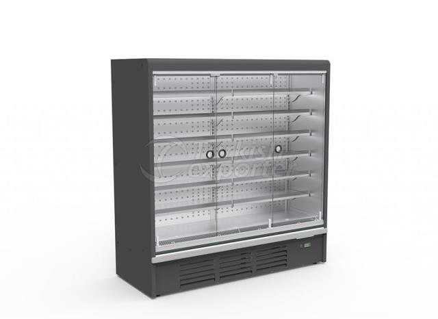 Plug-in Refrigerated Multideck Cabinet Single Glass Door PUMA SGD