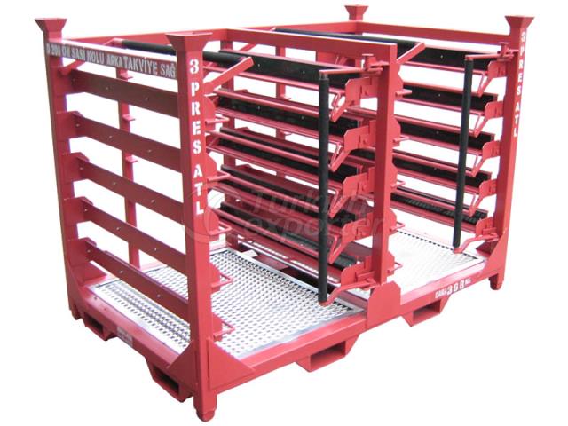 Specific metal pallet