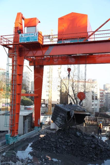 Gantry Crane For Shaft