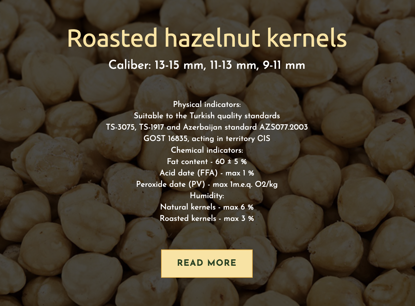 Roasted Hazelnut