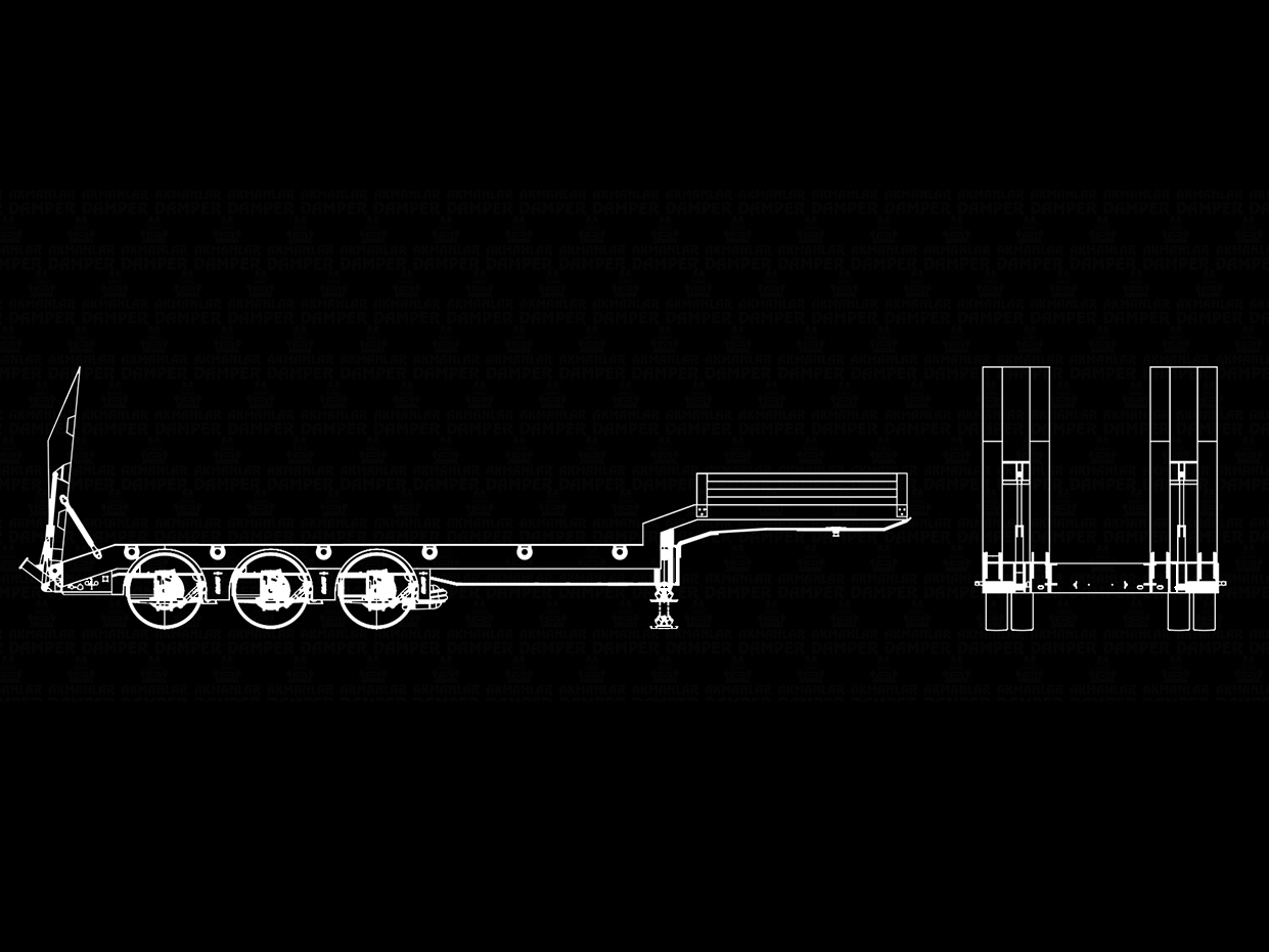 3 Axle Tipper Trailer