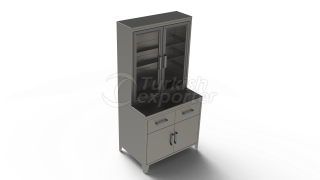 MEDICINE CABINET WITH DRAWERS