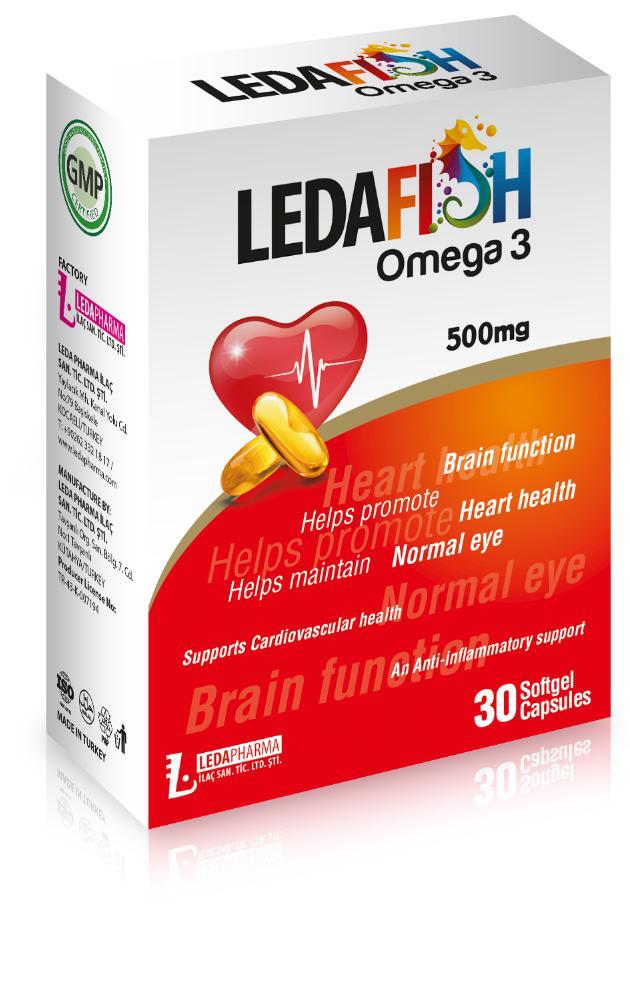 LEDAFISH OMEGA3 30 Softgel Capsule