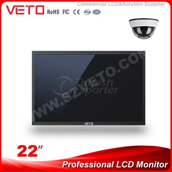 22" Professional LCD CCTV monitor