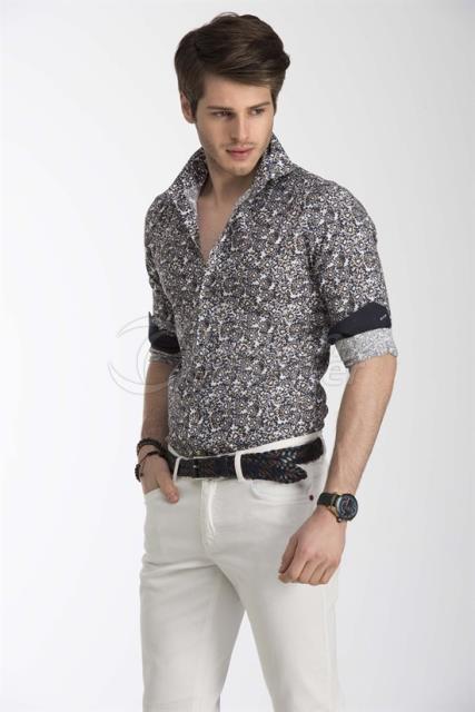 CASUAL DETROIT KETEN GOMLEK