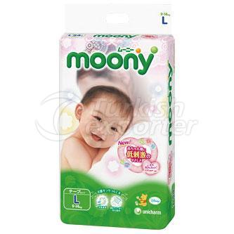 Moony baby diapers made in Japan