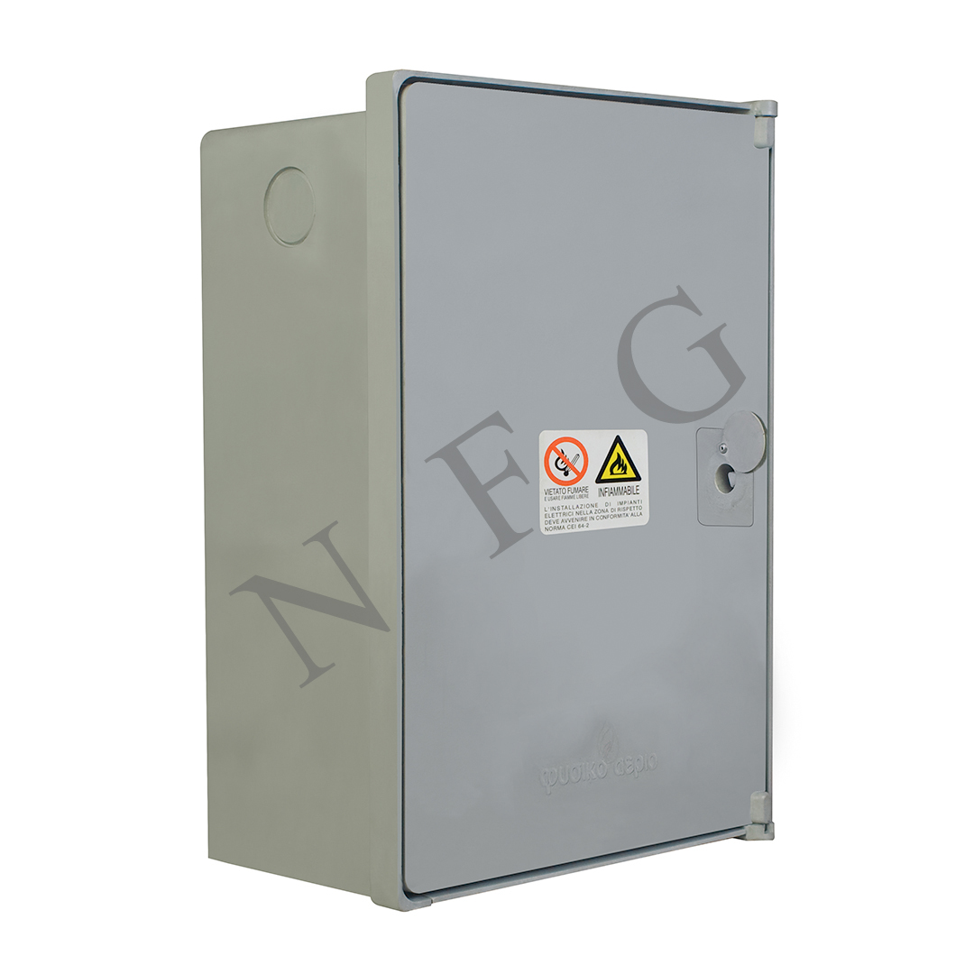 Natrural gas service box