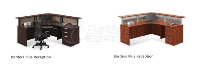 Reception Desk Borders Plus
