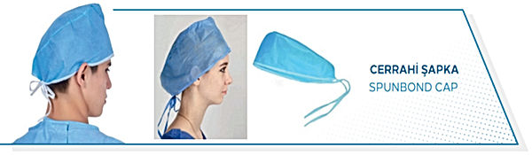  Spunbond Surgical Cap