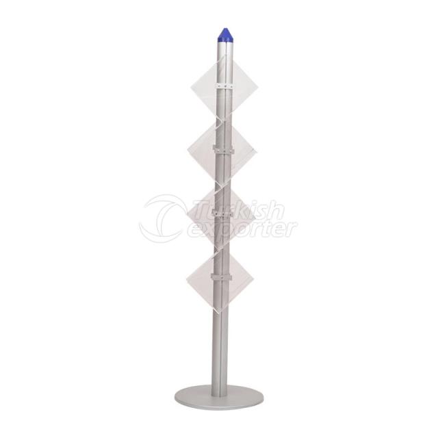 Brochure Stand Obelisk