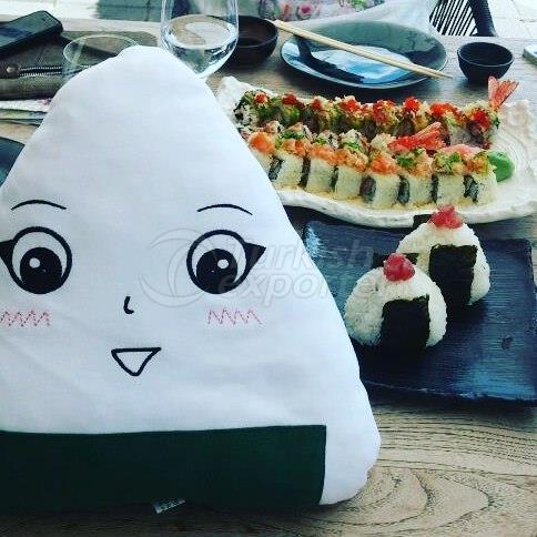 Onigiri Shaped Pillow