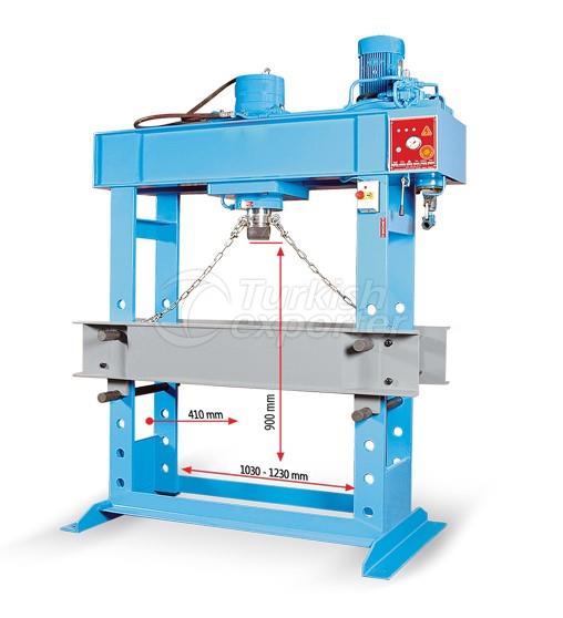 125 Ton Workshop Type Motor, Sleeve and Mobile Hydraulic Press