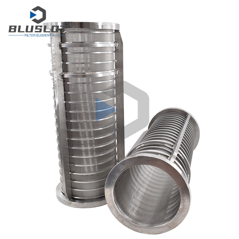 Screw press screen filter basket for Kitchen Slaughterhouse Waste Dewatering Machine