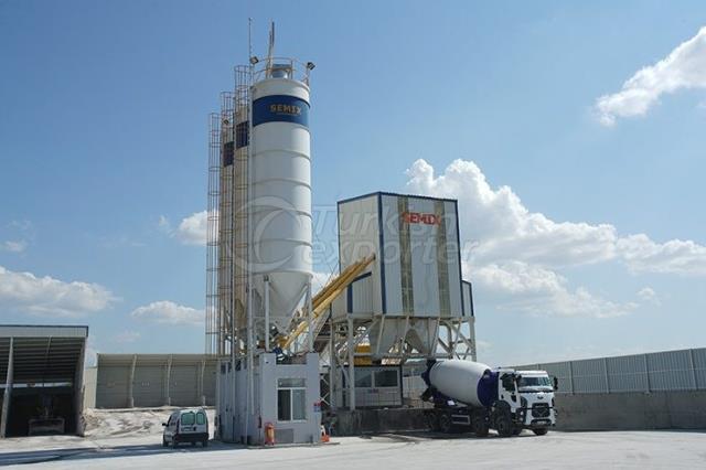 Stationary Type Concrete Batching Plants