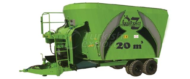 Vertical Feed Mixing Machine