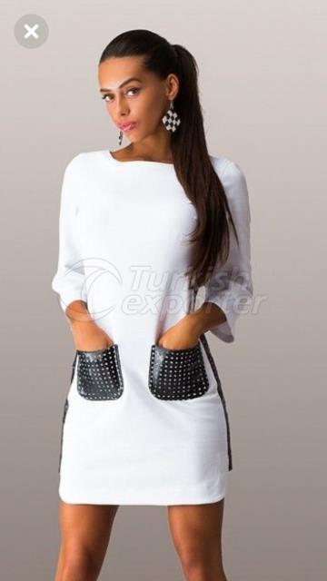 White Design Dress
