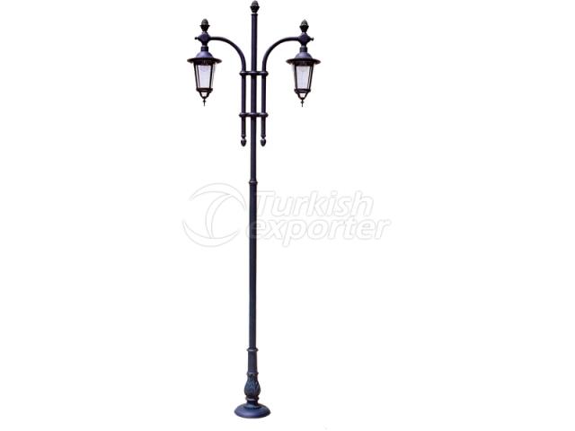 Double Lighting Poles