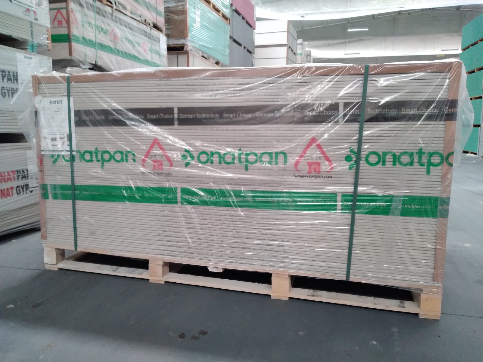 Onatpan White Standart Gypsum Board (Drywall)