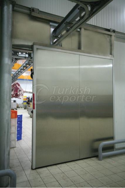 MONORAIL COLD STORAGE DOORS