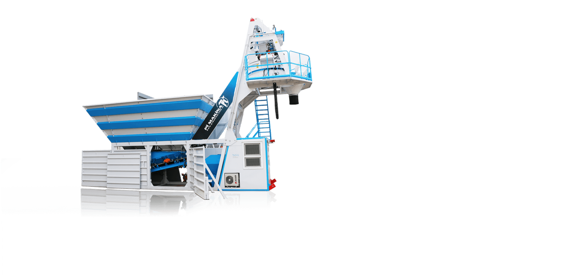 Compact Concrete Batching Plant 