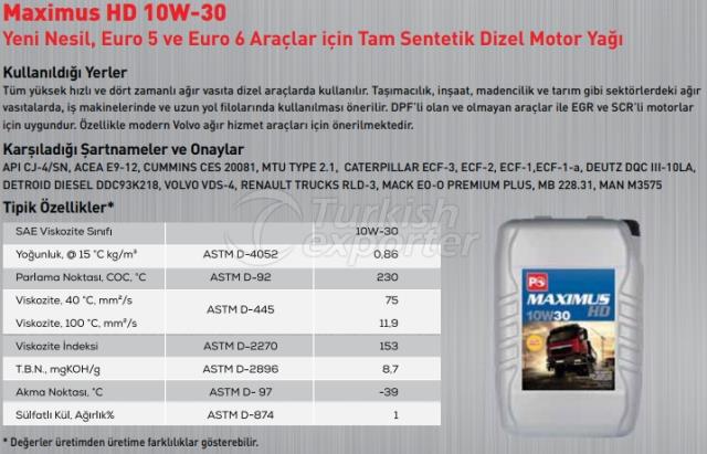 Maximus Hd 10W-30