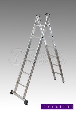 Multi-Purpose Two-Piece Aluminum Ladder