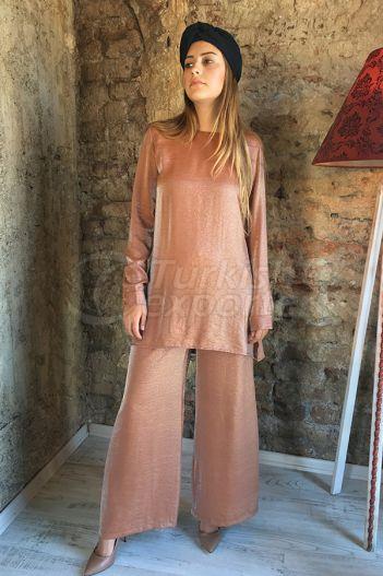 Silvery Blouse Trouser 2301 Copper