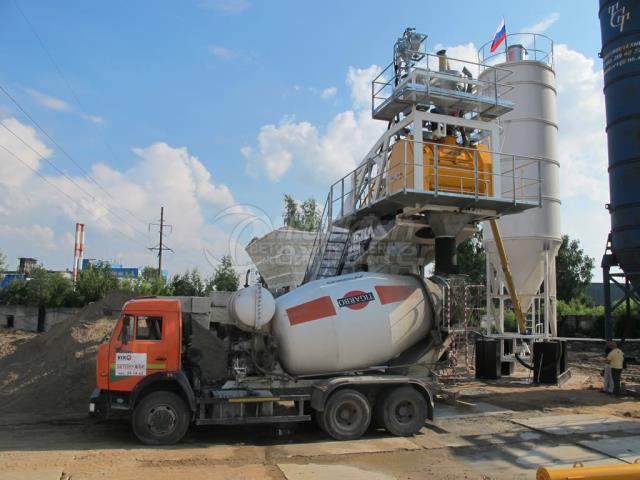 Mobile Concrete Batching Plant -MB-60ML