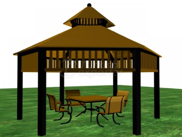 Wooden Gazebo
