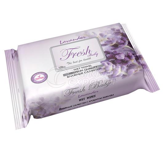 WESPES HÚMEDOS DE LAVANDERÍA DEL BEBÉ FRESCO