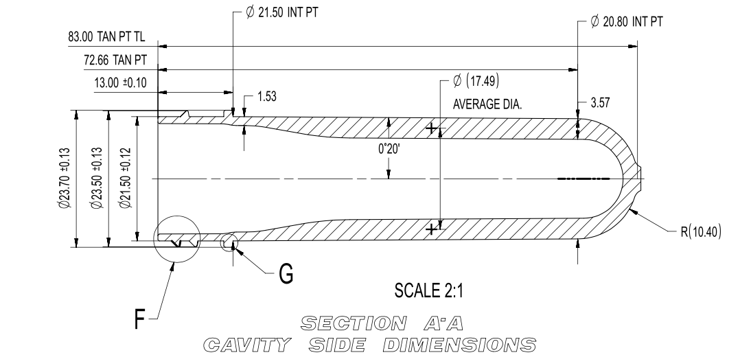 PET PREFORM 24\410 18 GR