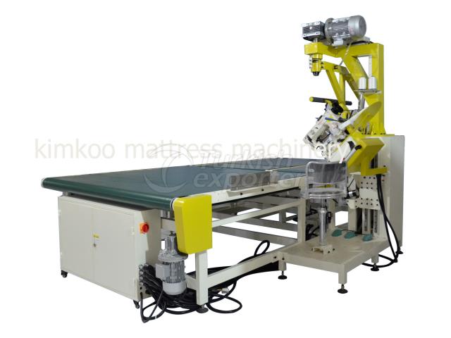 Auto mattress tape edge machine