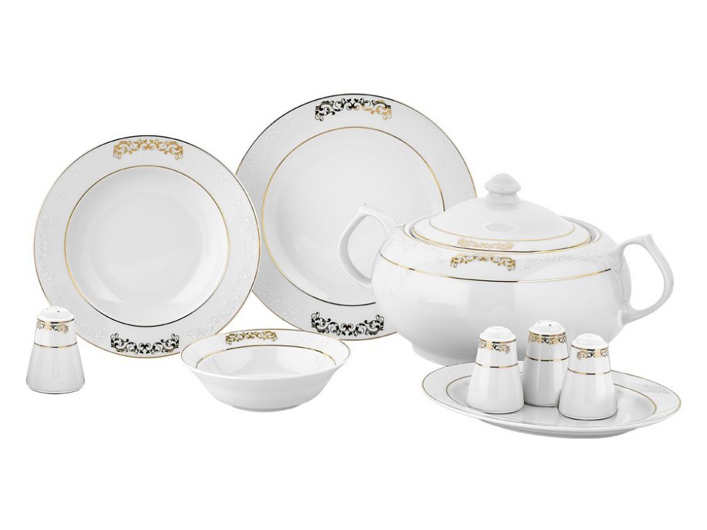 Tac Eliza Ellie Dinnerware 57pcs