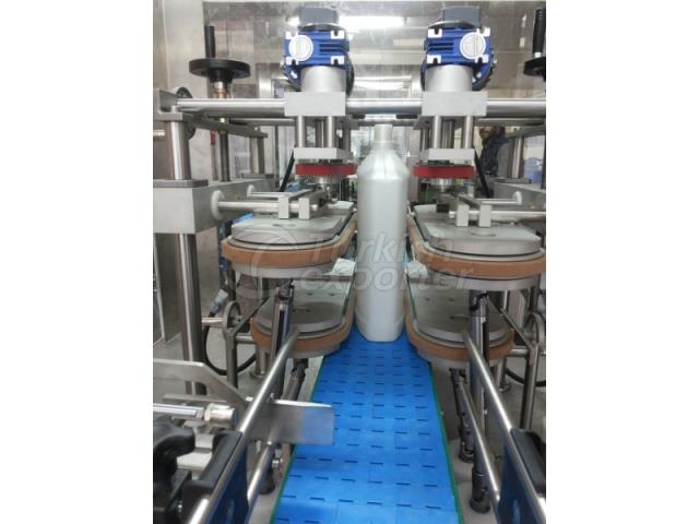 Linear Cap Closing Machine