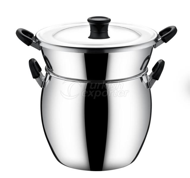 Aluminum Couscous Saucepan