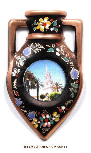 نارجيلة بنقوش مغناطيسي بشعار