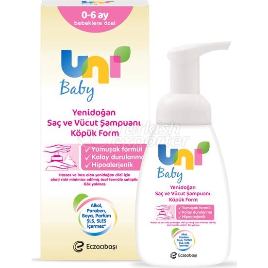 UNI Baby Newborn foam shampoo 200mL