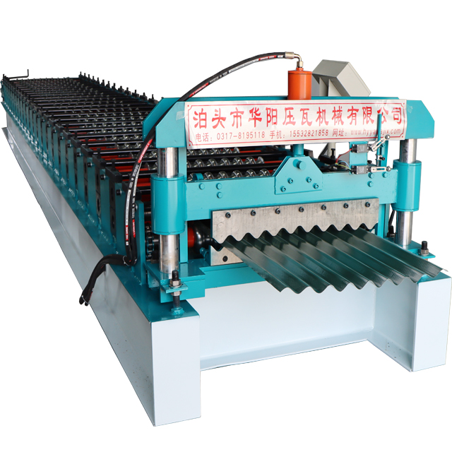 iron roofing sheet roll formers machine