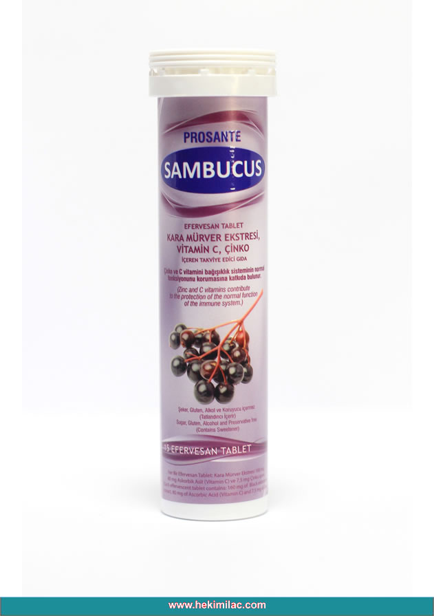 Prosante Sambucus Efervesan Tablet