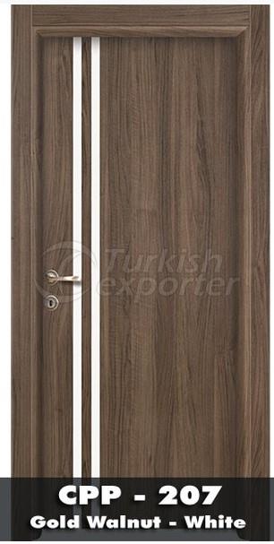 Door Gold Walnut White - CPP - 207