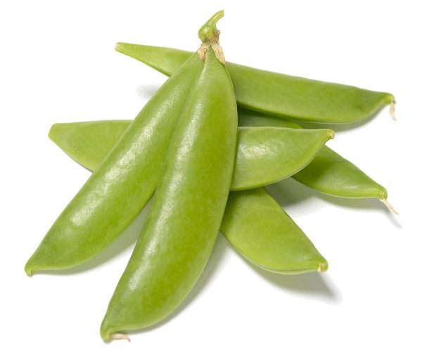 Sugar Snaps peas (Pisum sativum var. macrocarpon)